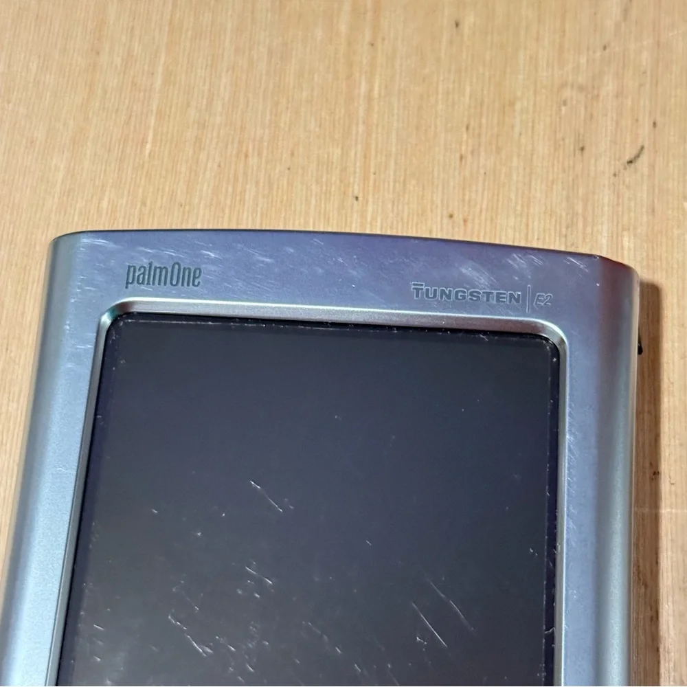 Palm Tungsten E2 PDA “UNTESTED”No Charger Good Condition w/stylist-Pen Read Info